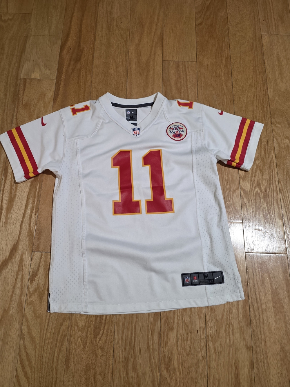 Nike White Kansas City Chiefs #11 Youth Jersey Alex Smith Sz Medium